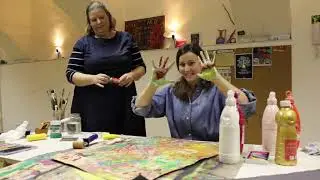 Einblicke in den artort - Studio f&uuml;r Kunsttherapie und Kreativtraining - 1050 Wien, Pilgramgasse 9