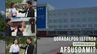 BIZ QORAQALPOQ DAVLAT UNIVERSITETIDAMIZ