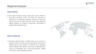 Advancing Vehicle Intelligence and Safety: Outlook for the Global Automotive Sensors Market