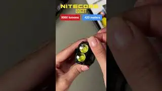 Nitecore EDC37 - Ręczna wielofunkcyjna latarka z wyświetlaczem OLED