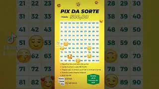 Rifa da sorte #pix #fy