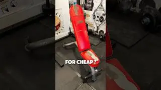 Коммерческая скамья за 700 долларов??? #домашнийспортзал