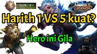 Tutorial Harith Top Global vs Public? build harith tersakit skill no cooldown, mobile legends
