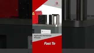 HYDRAULIC HORIZONTAL PRESSES | Hanstahl Machinery #short