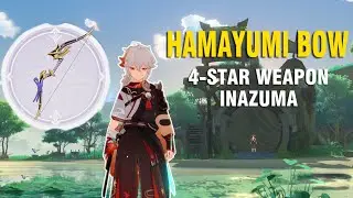 How to get Hamayumi Bow Diagram - 4 star Weapon Inazuma