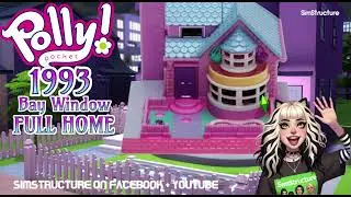 🌟 Nostalgic Sims 4 Build: Polly Pocket 1993 Bay Window Home! 🏠✨