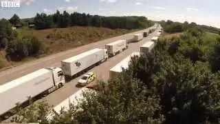 Operation Stack: M20 drivers face 18 hour queues