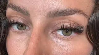 at home eyelash extensions & eyebrow lamination that￼ saves me HUNDREDS $$$