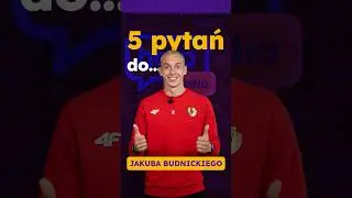 5 pytań do... Jakuba Budnickiego #koronakielce #piłkanożna #ekstraklasa #5pytań
