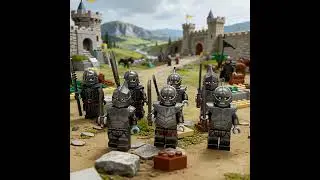 Lego Lord Of The Rings Orcs Marching for Humans #lego #lordoftherings