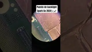 Tecno spark go 2024 sin luz en pantalla, sin backlight