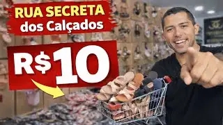 RUA SECRETA DOS GALPÕES COM CALÇADOS NO ATACADO DIRETO DA FÁBRICA !