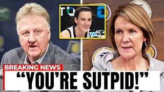 Larry Bird CALLS OUT Fever President Over Caitlin Clark Treatment!