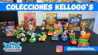 Colecciónes kellogg's - Alex coleccion 💙 #coleccion #kelloggs