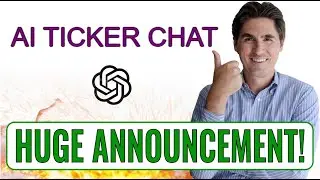 AI TICKER CHAT: OpenAI ChatGPT to Research Stocks!!