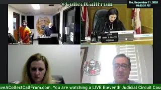 LIVE MIAMI COURT with viral Judge MINDY GLAZER - FLORIDA BOND HEARING 12-11-2025 6am