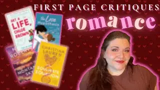 romancing first pages 🥰💖 // professor katie critiques (#3)