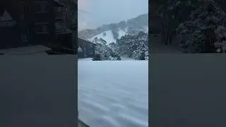 Snowy mountain.. ❄️❄️❄️ #australia #travel #snowymountains #snowfall #winter #thredbo