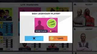 DLS 21: Secret player 😘 | Price = 1645 coins