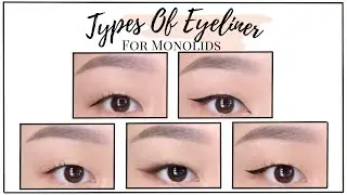 [무쌍 아이라인 그리기] TYPES OF EYELINER FOR ASIAN MONOLID EYES | FOR BEGINNERS