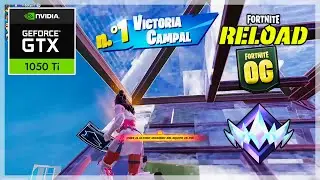 Fortnite Reload | UNREAL Ranked | [GTX 1050 Ti] 144 Hz Gameplay 🔥