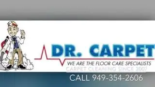 Dr. Carpet - Orange County's choice of professional carpet cleaning service.