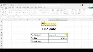 How to find date according to day in excel 2024 | Date Finder in excel | Advance Excel formulas