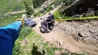 THE WRECK in THE CHUTE, POUGHKEEPSIE GULCH