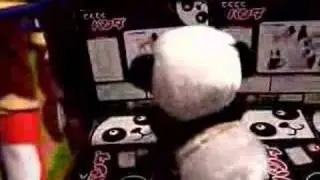 Backflipping Panda