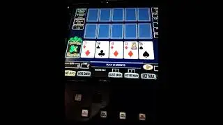 Super sh--ty video poker session