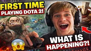 FIRST TIME PLAYING DOTA 2!!