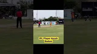 Pick up shot by IPL Player A.Badoni🏏 #youtubeshorts #shorts #cricket #viral #trending #trend