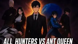 All hunter vs ant queen || solo leveling arise full fight 