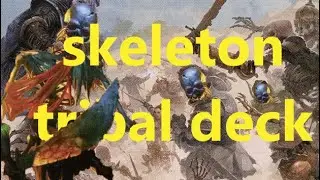 Skeleton tribal deck - Gameplay und Deck-Vorstellung im Pioneer format Deutsch MTGArena