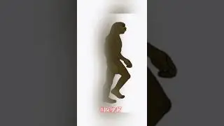 Watch the evolution human movement #humanevolution #shorts
