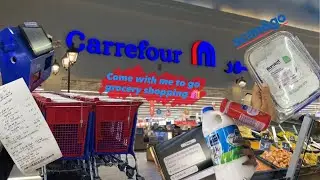 Spend a day with me @ Carrefour, Ibn Battuta Mall Dubai | Grocery Shopping for Mom | shas diaries 
