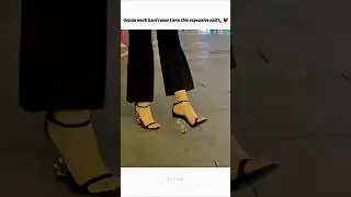 Ysl heels #short #youtubeshorts #yslheels #highheels #blackheels #trending #1millionviews#dreamheels