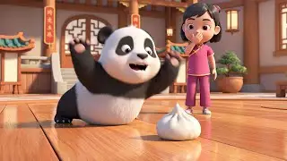 Kung Fu Panda Baby Po Slipped on a Dumpling | Nursery Rhymes for Kids & Baby Songs