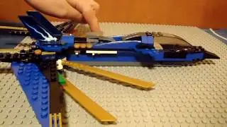 Lego Ninjago 2012 Jay's storm fighter