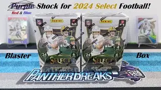2024 Select Football Blaster Box! Nice Pur...Red & Blue Shock Parallels! 😬