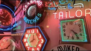 Interesting vintage and neon sign museum in Cincinnati, Ohio