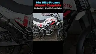 The One And Only Karizma R Into Xpulse Rally Transformation #dirtbike #modification #shorts
