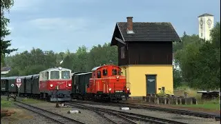 Waldviertler Schmalspurbahn Verein &Ouml;BB 2091.09 Heidenreichstein &ndash; Alt Nagelberg und retour 13.8.2023
