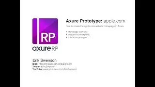 Axure Prototype of Apple.com