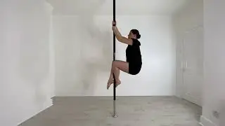 Beginner Pole Dance Tutorial. Front Climb