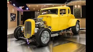 1932 Ford 5 Window Coupe Street Rod #ford #classiccars #musclecars #streetrod #5window