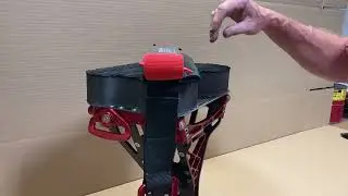Sky Ski Belt installation on Evolution Towers for Sit Down Hydrofoils