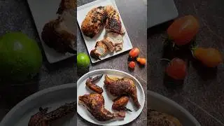 Hot Honey Butter Spatchcock Chicken #spatchcock #smokedchicken #spatchcockchicken