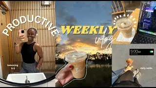 WEEKLY VLOG ☆ balancing 9-5 + imposter syndrome? + secret admirer + content creator reality + more