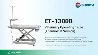 Shinova Veterinary - Veterinary Operating Table (Thermostat Version)(ET-1300B)
